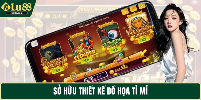 Sở hữu thiết kế đồ họa tỉ mỉ